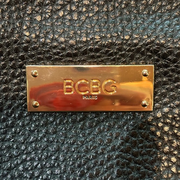 BCBG Paris Y2K Black Shoulder Crossbody Handbag - Picture 4 of 8